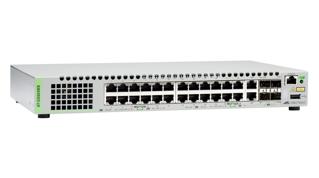 Allied Telesis store 24 port Layer 3 switch